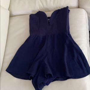 Jumper shorts blue nasty gal extra small